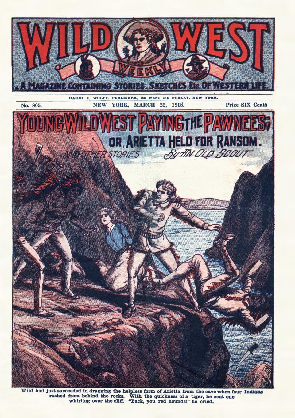 Wild West Weekly - 22 March 1918