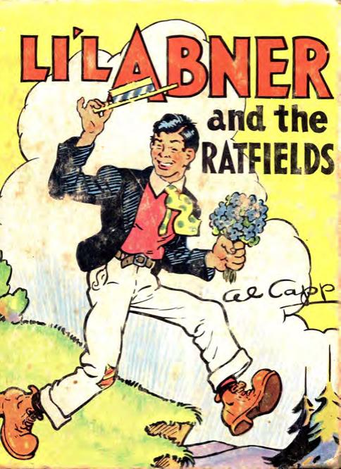 Li'l Abner and the Ratfields 1940 Saalfield BLB