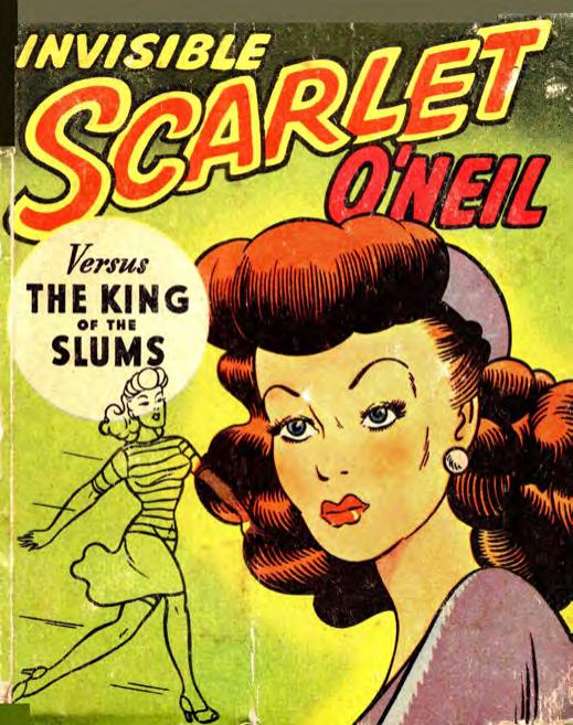 Invisible Scarlet O'Neil vs King of the Slums 1946 BLB