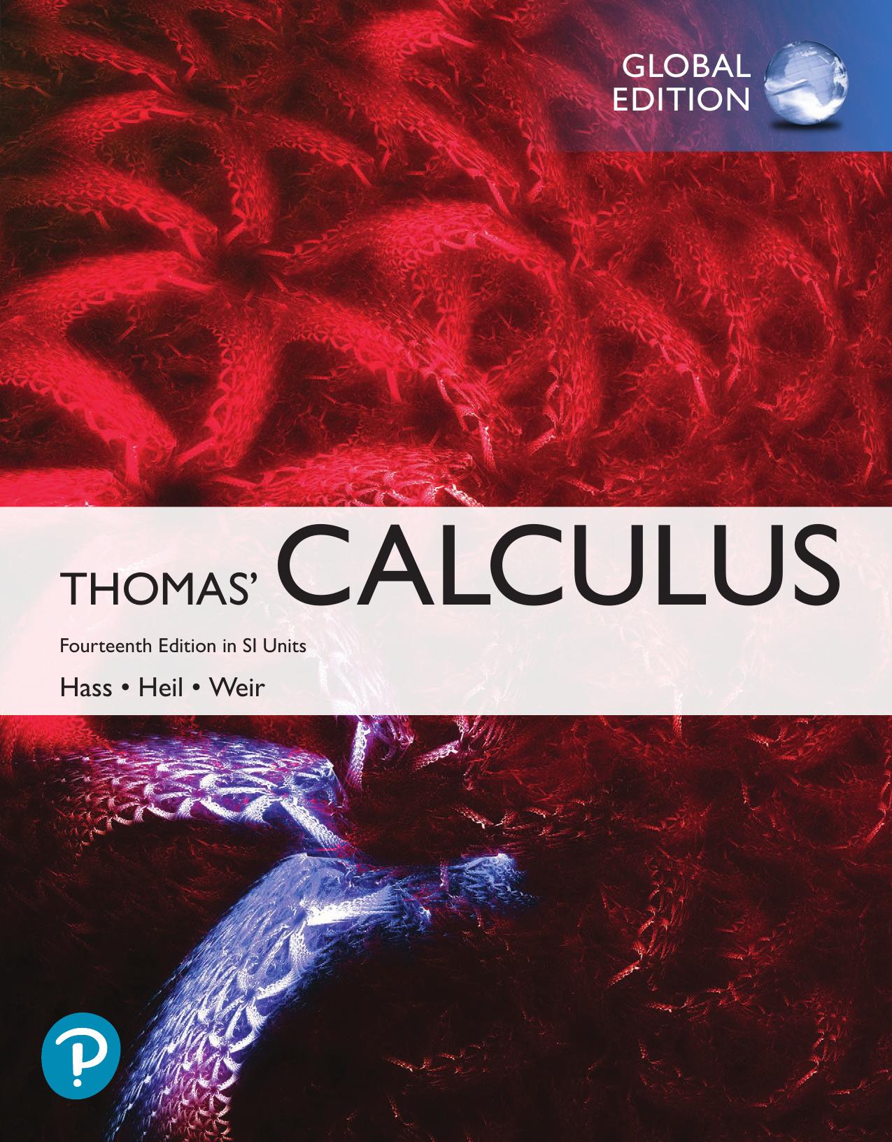 Thomas' Calculus in SI Units, 14/e