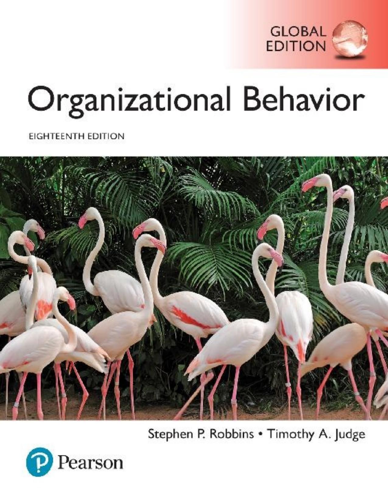 Organizational Behavior, 18th edition