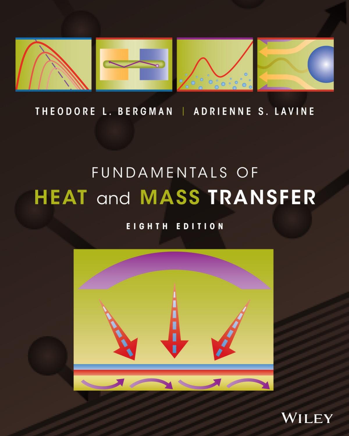 Fundamentals of Heat and Mass Transfer, 8th Edition