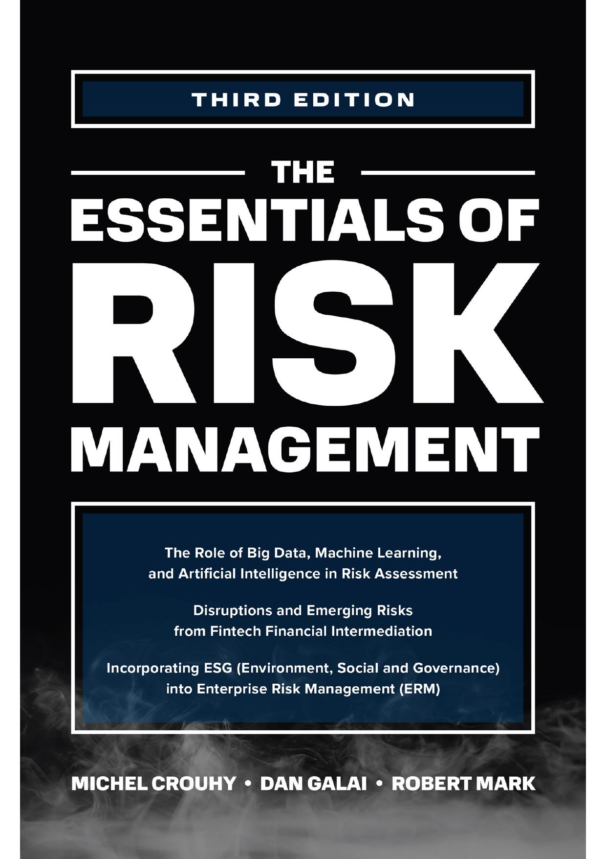 The Essentials of Risk Management, Third Edition