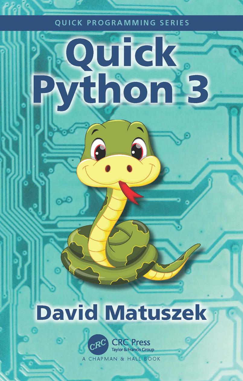 Quick Python 3; 1