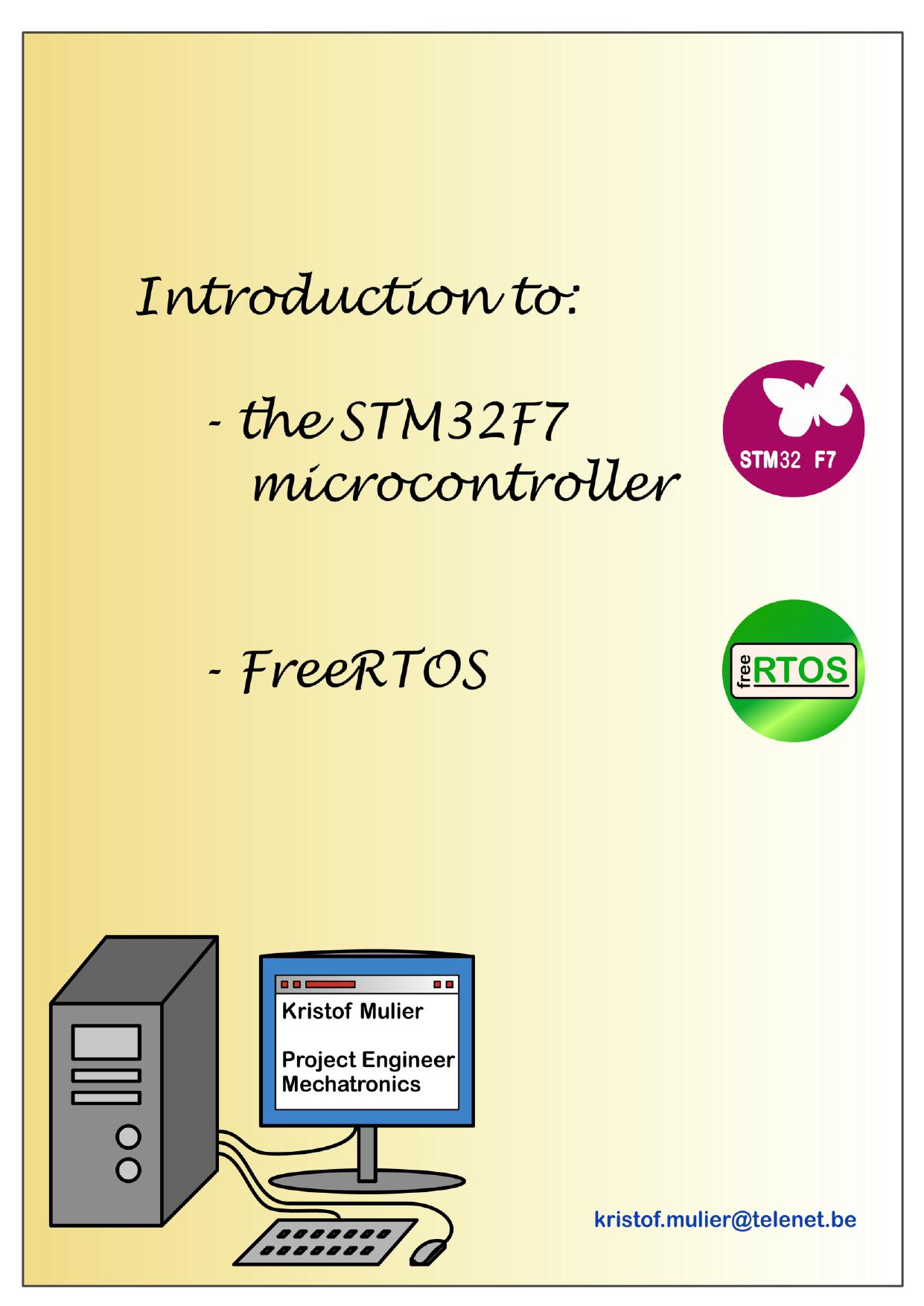 Mulier K. FreeRTOS on the STM32F7 microcontroller 2021