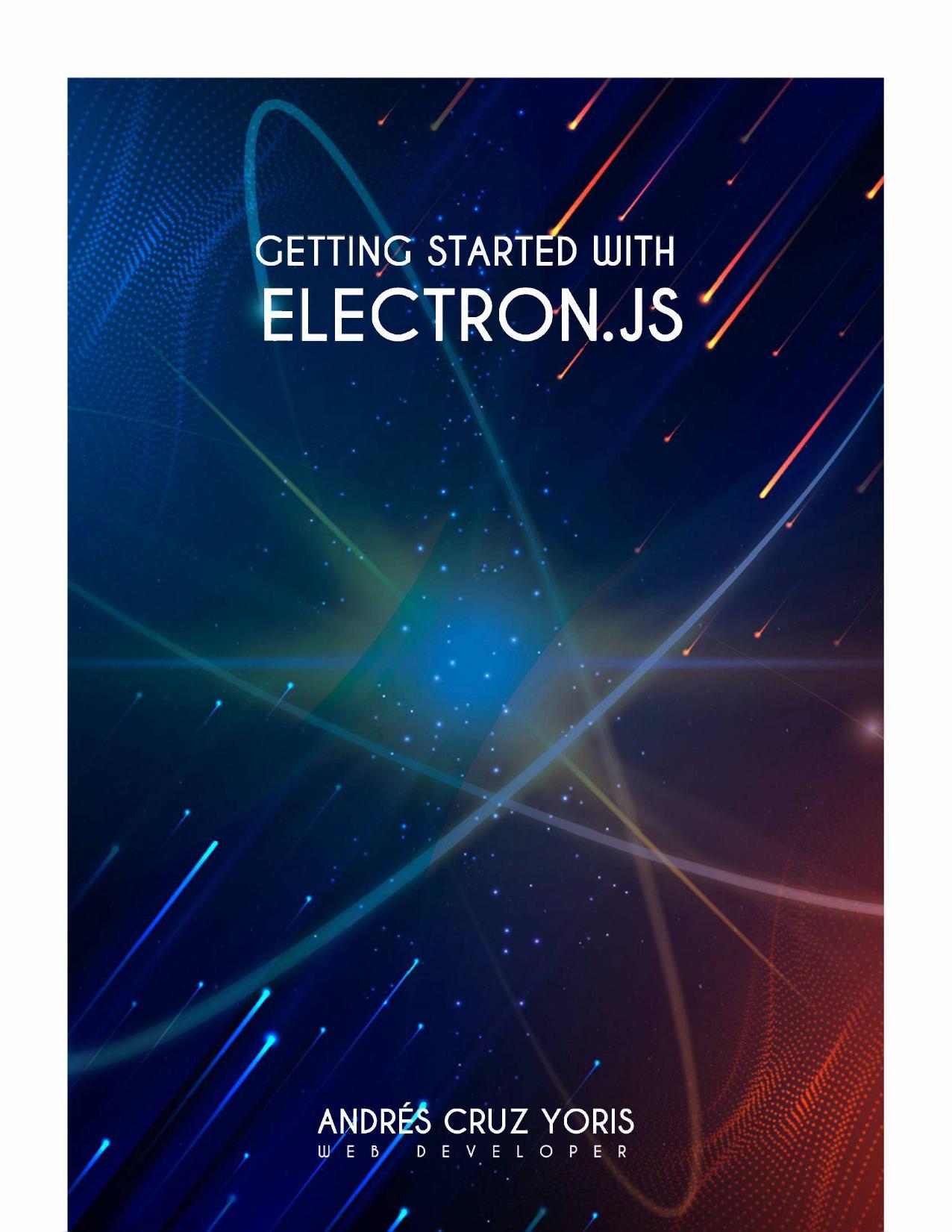 Primeros pasos con Electron.js Libro en