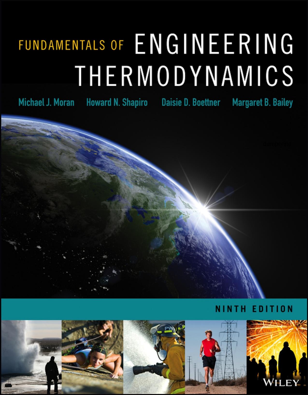 Fundamentals of Engineering Thermodynamics, 9th edition (2018)