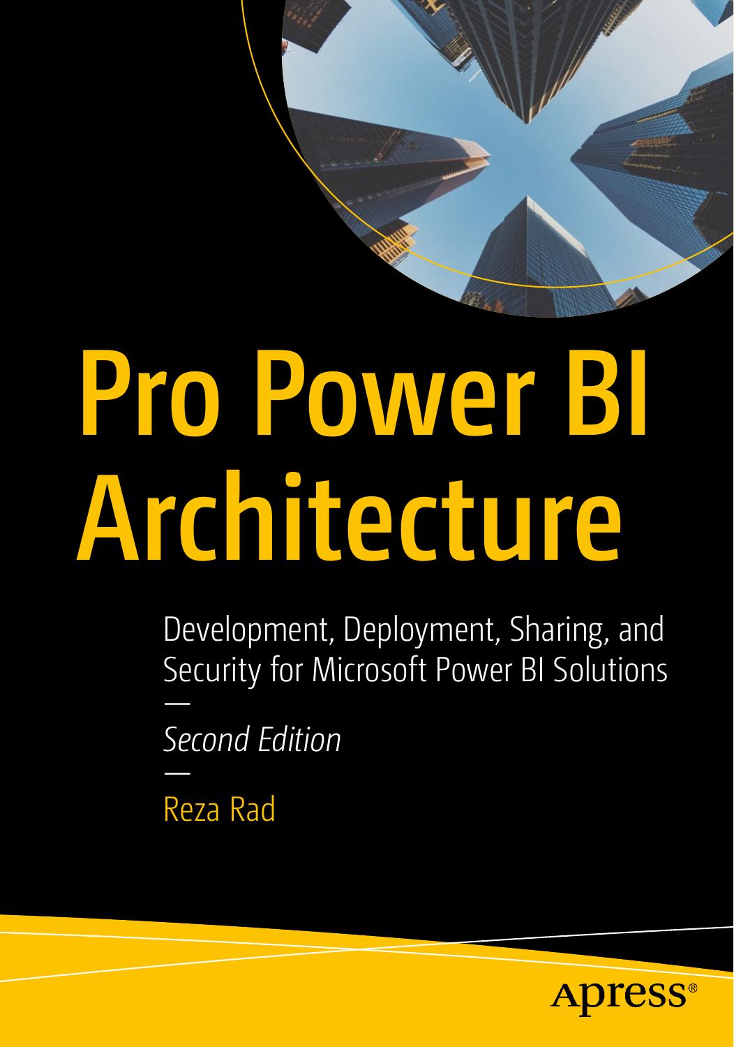 Pro Power BI Architecture