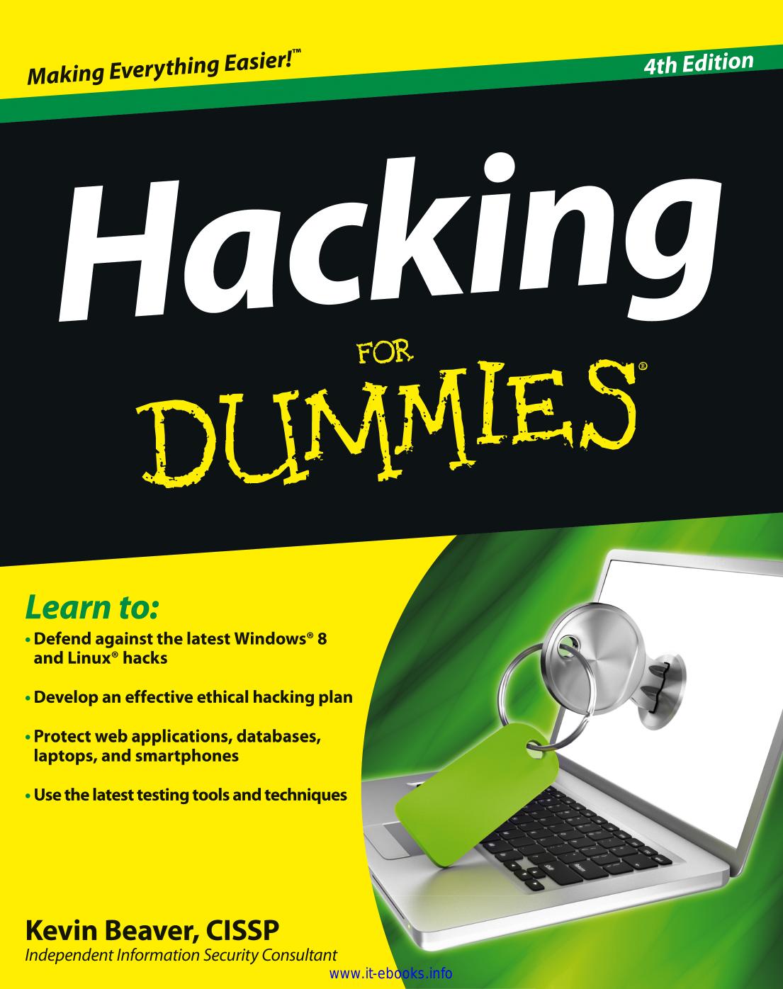 Hacking for DummiesÂ® (4th Edition)