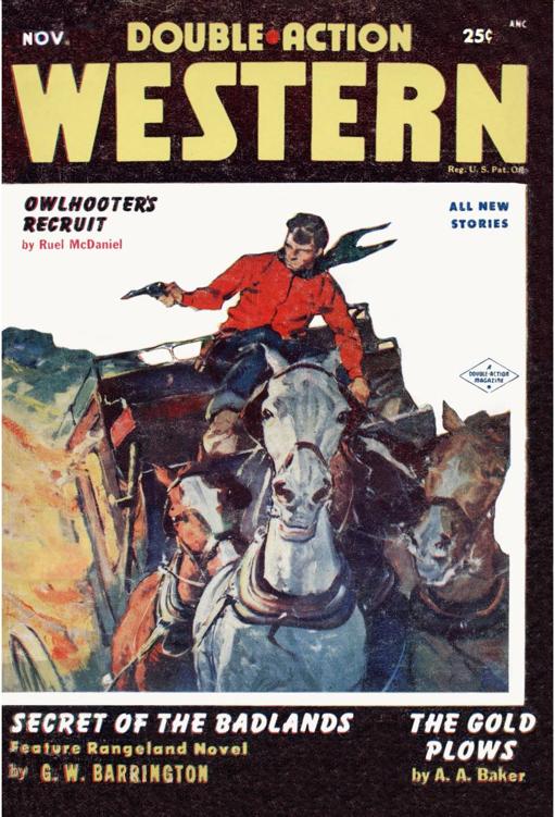 Double-Action Western - November 1954