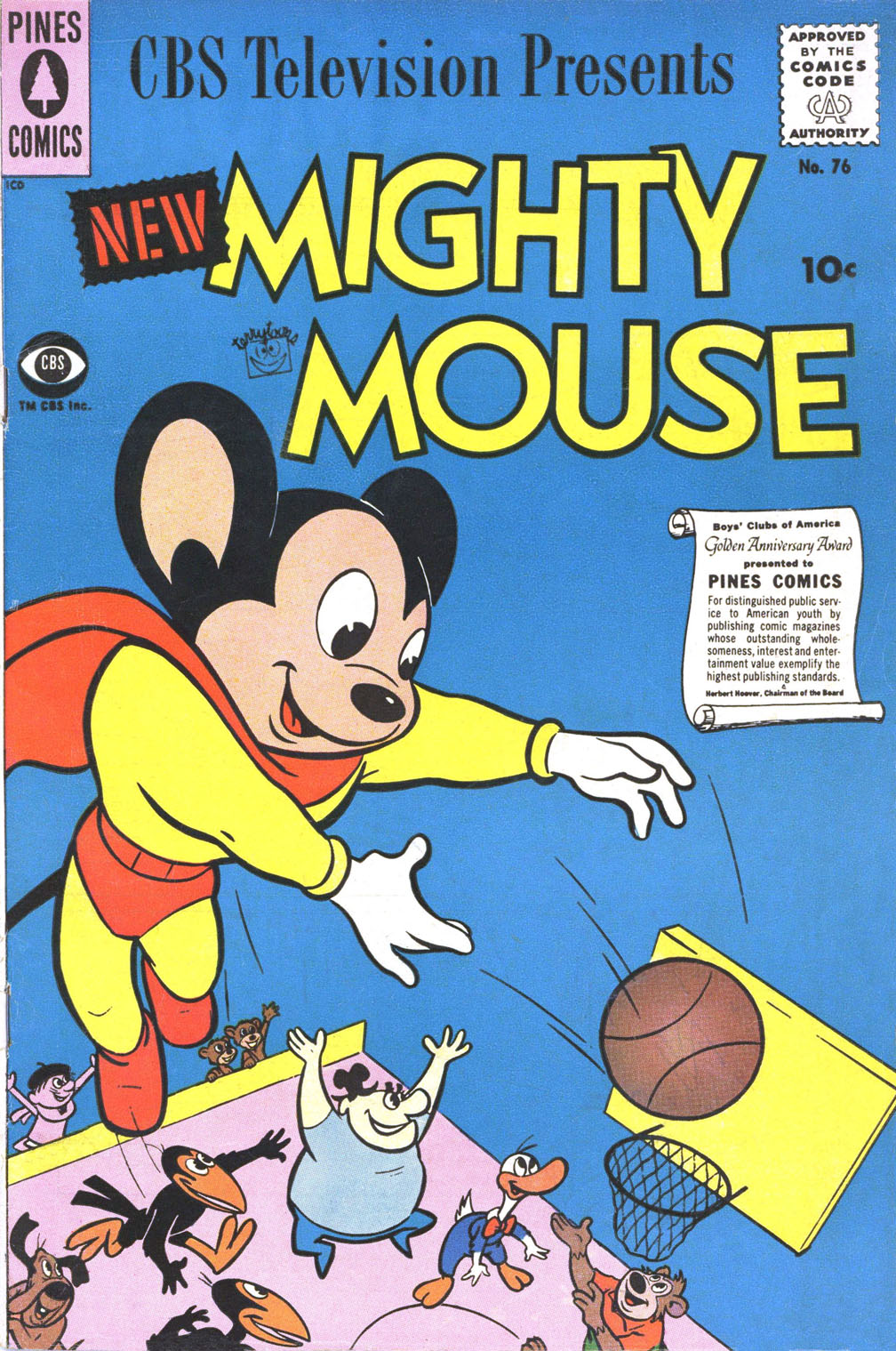 Mighty Mouse 76 Pines Dec 1957 C2C (js-DCP)