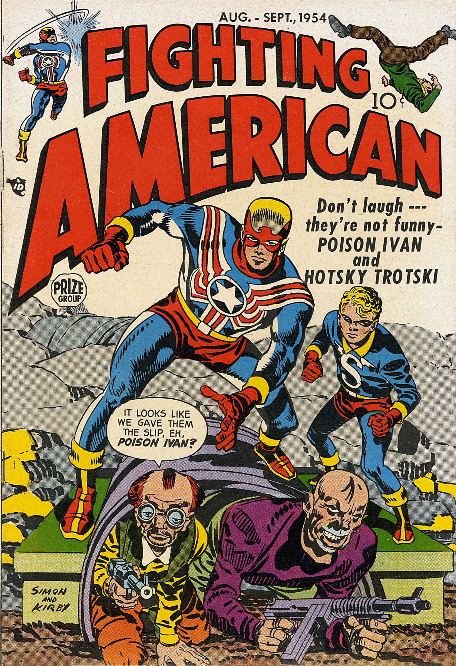 Fighting American 003 (1954) (Prize) (c2c) (SuperMack)