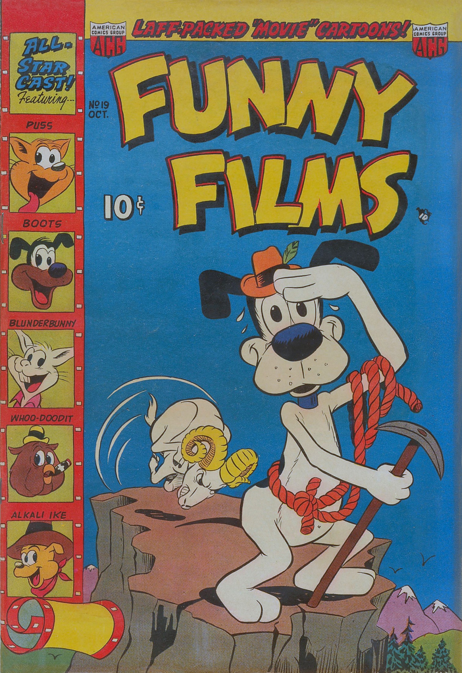 Funny Films 019 (1952) (ACG) (c2c) (Conan the Librarian)