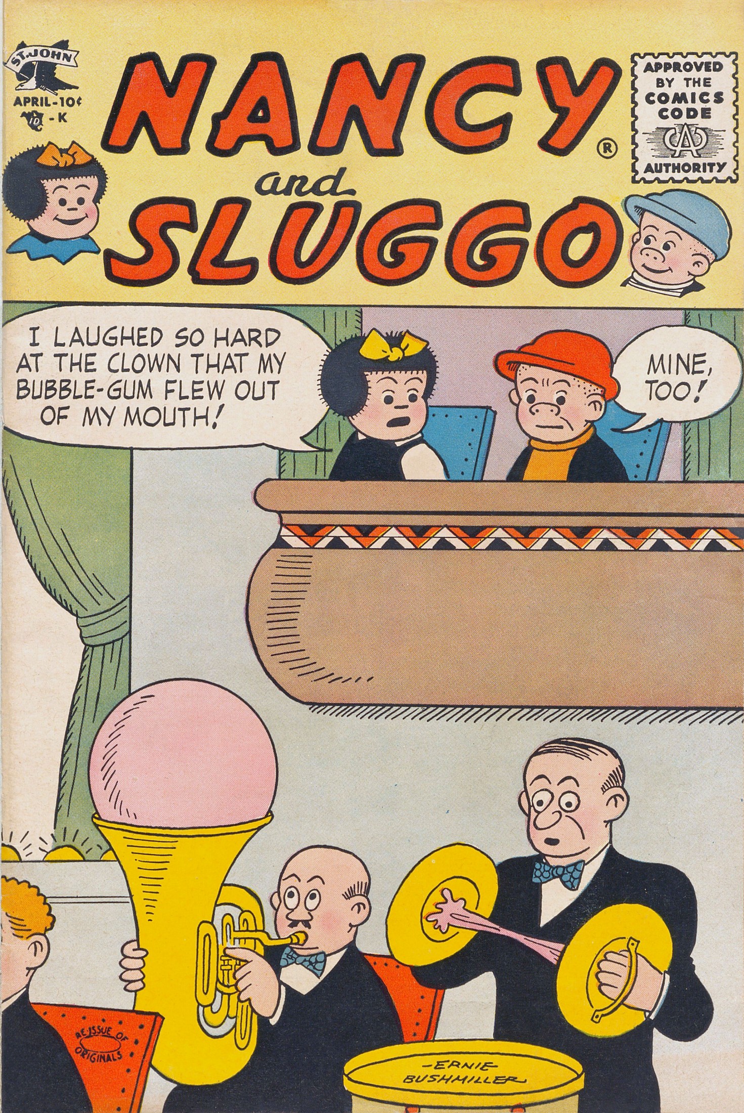 Nancy and Sluggo 143 (St. John) (Apr 1957) (c2c) (titansfan+editor)