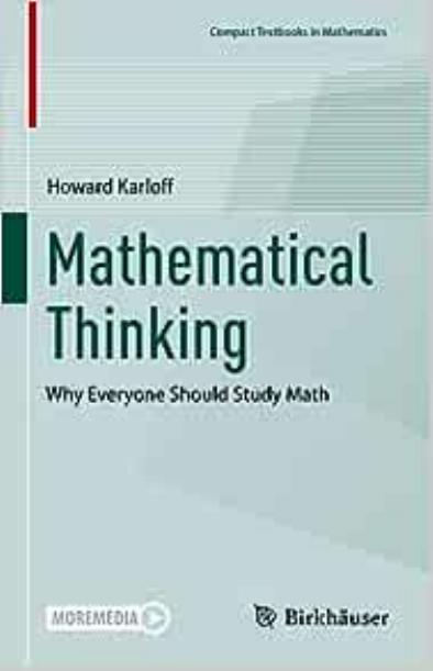 Karloff H. Mathematical Thinking. Why Everyone Should Study Math 2023