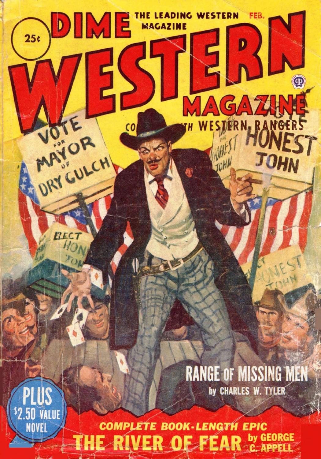 Dime Western Magazine - February 1951