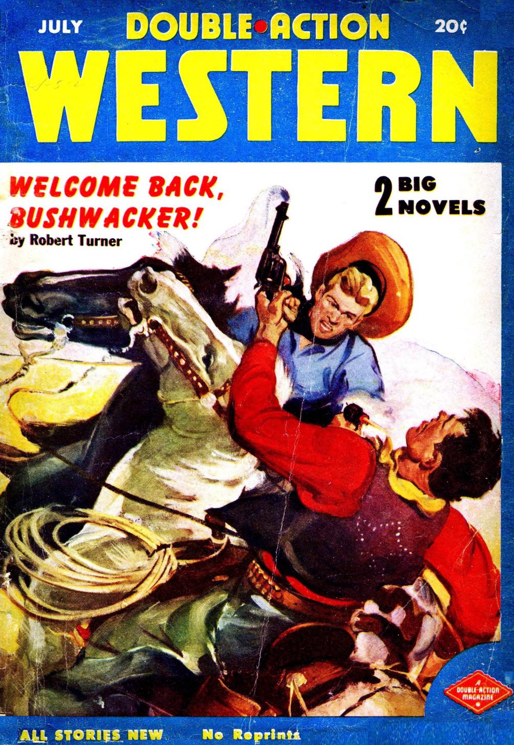 Double Action Western - July 1952