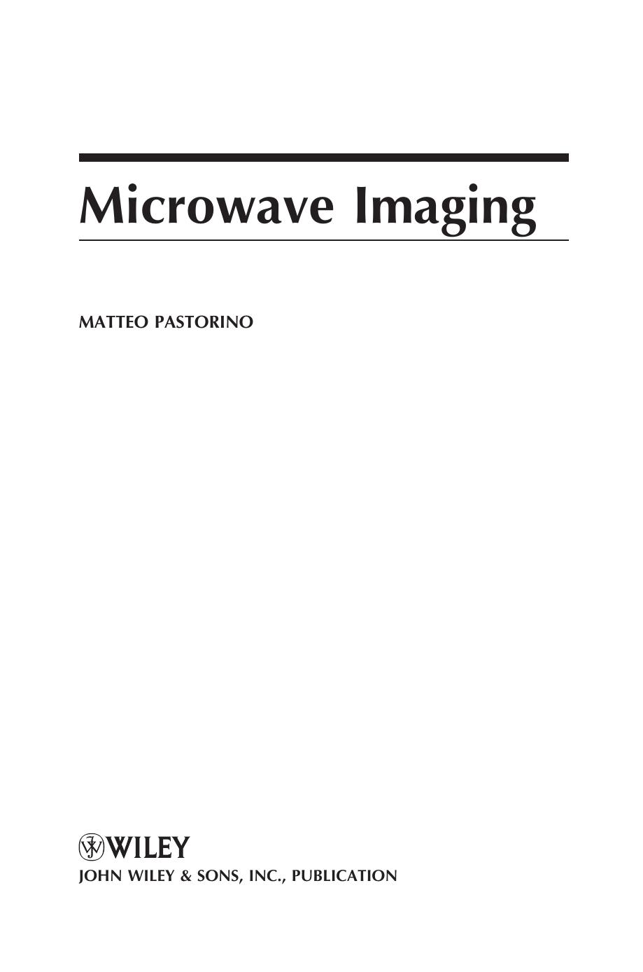 Microwave Imaging