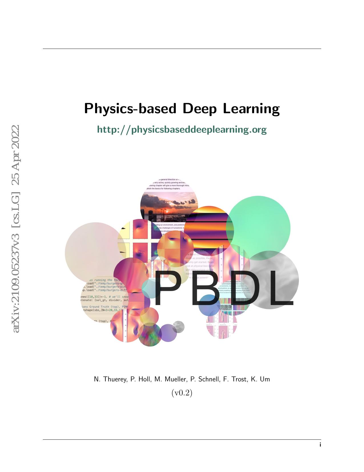 Thuerey N. Physics-based Deep Learning 2022