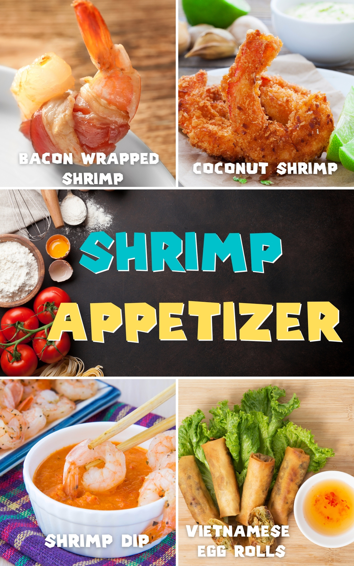 Top 30 Shrimp Appetizer Recipes for cookbook: yummy!! cookking book Easy and quick step by step