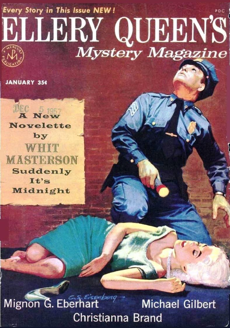 Ellery Queens Mystery Magazine - January 1958