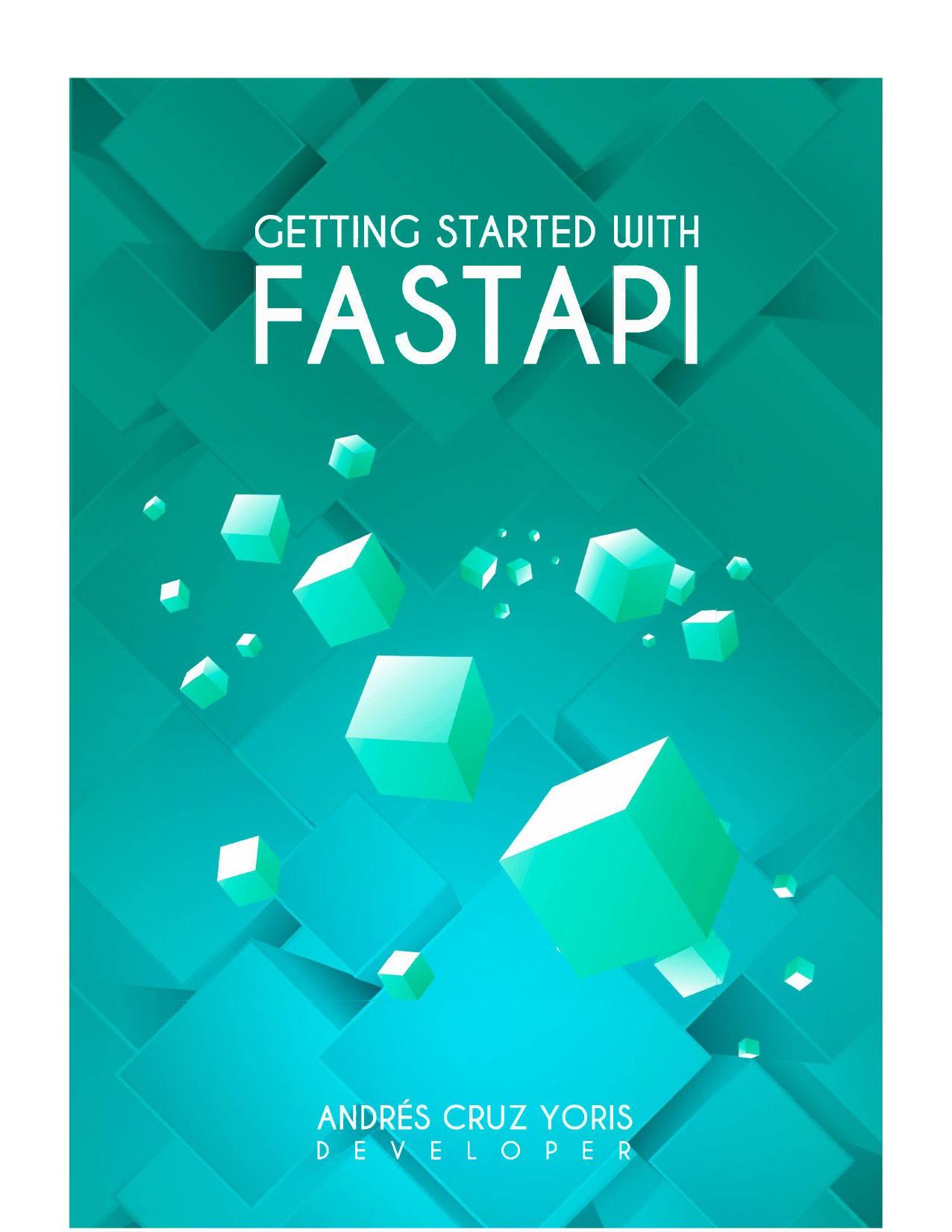 Primeros pasos con FastApi - Libro en