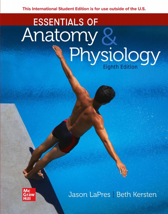 ESSENTIALS OF ANATOMY & PHYSIOLOGY, EIGHTH EDITION