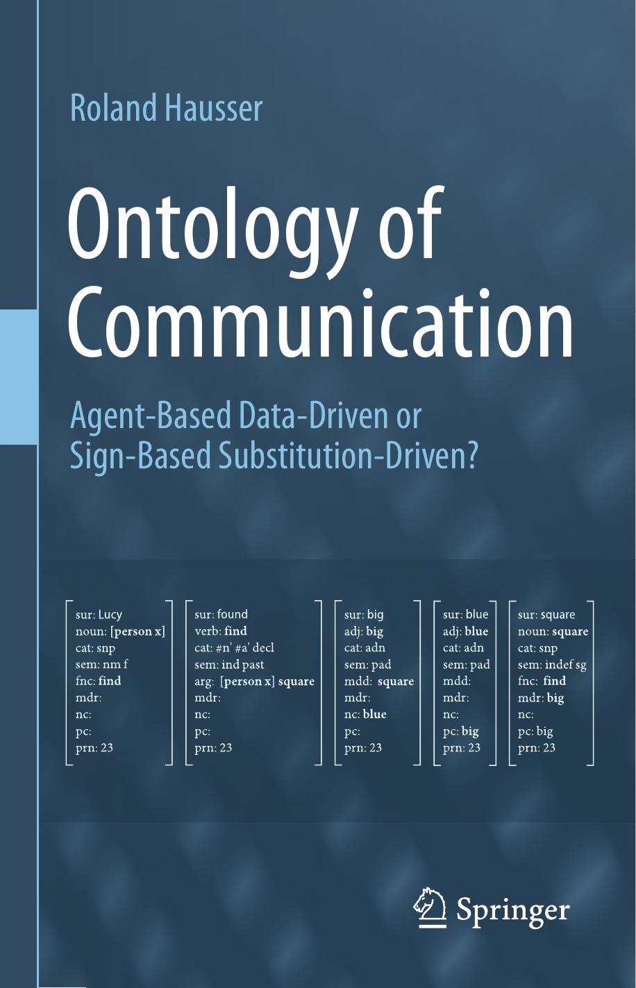 Hausser R. Ontology of Communication. Agent-Based Data-Driven 2023