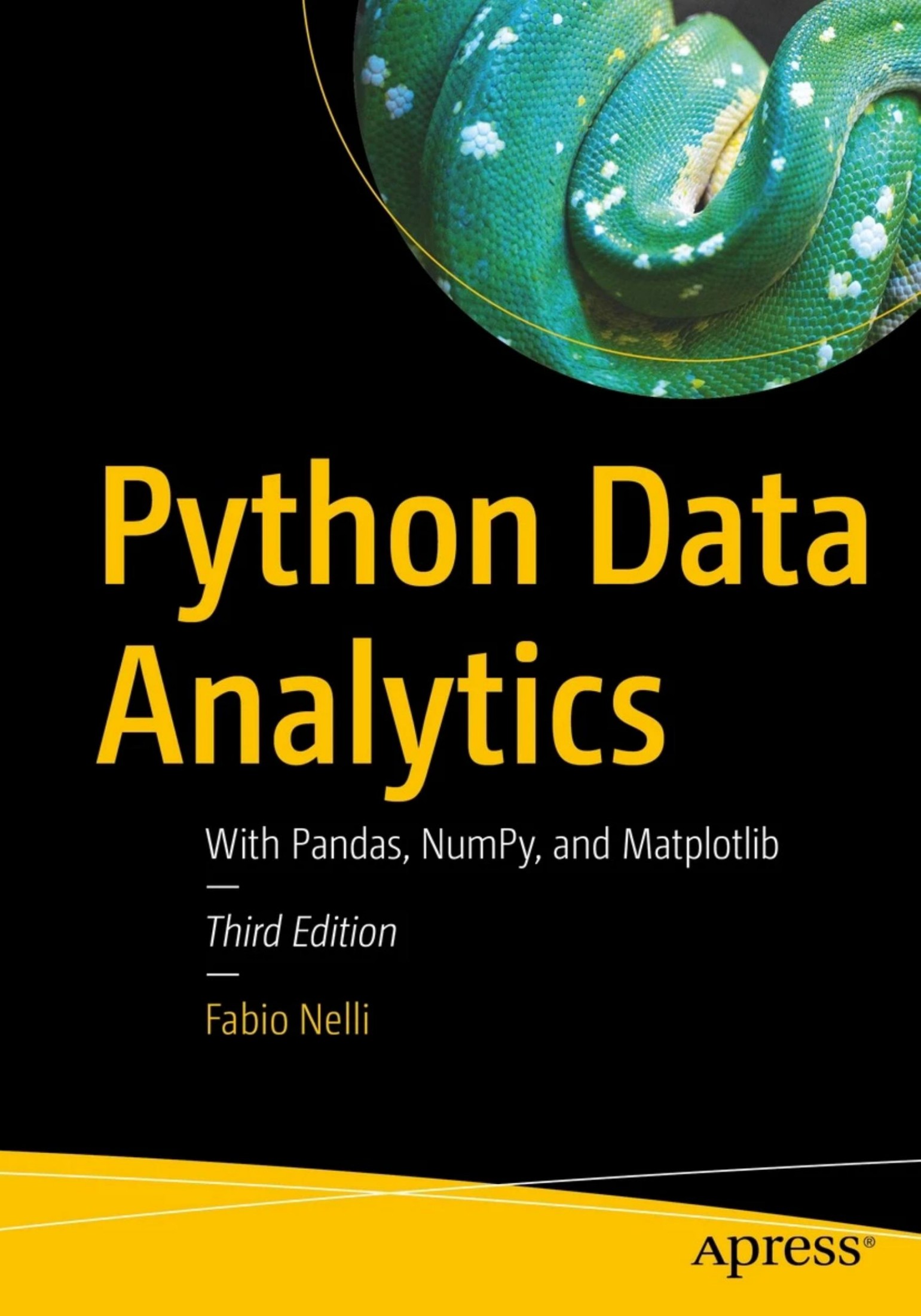 Nelli F. Python Data Analytics. With Pandas, NumPy, and Matplotlib 3ed 2023