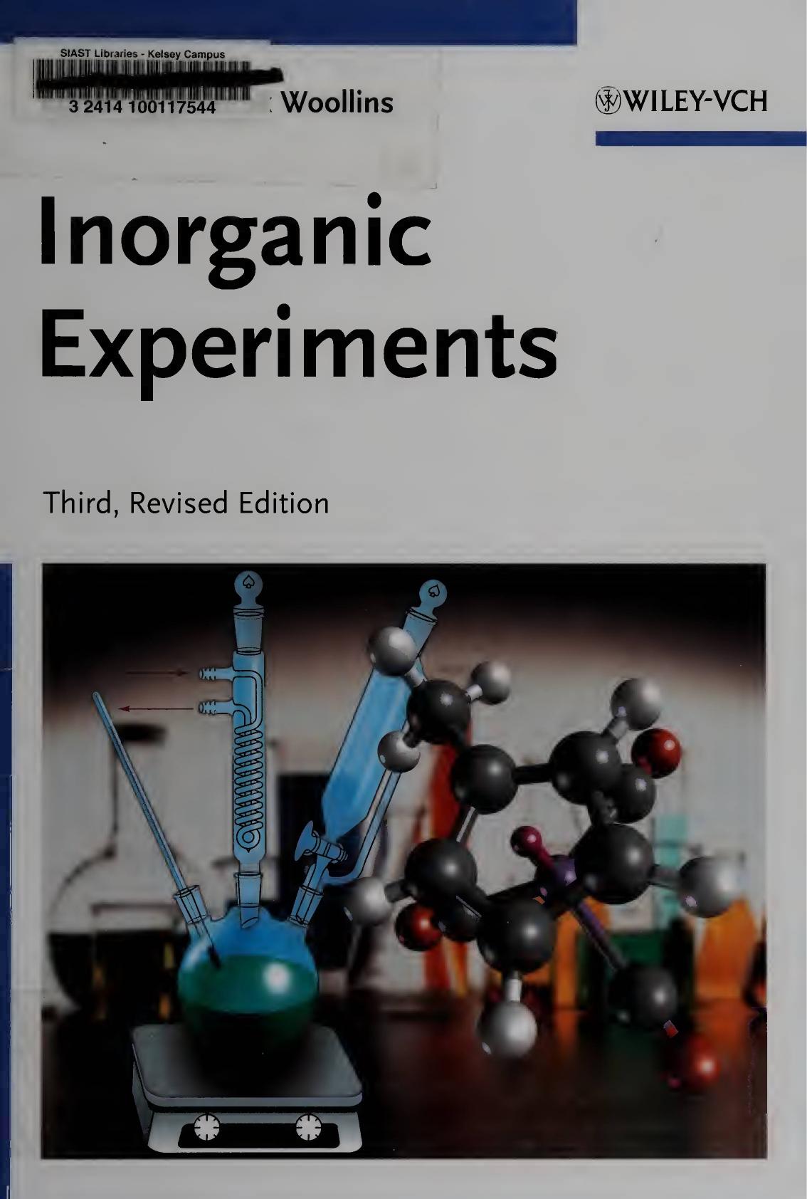 Inorganic experiments