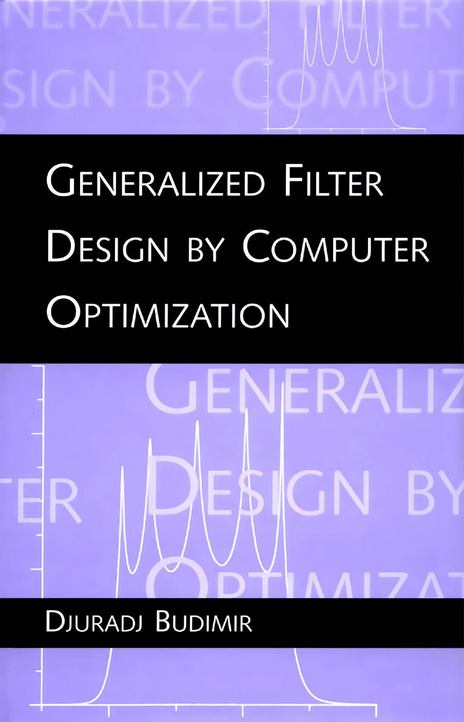 Budimir D. Generalized Filter Design by Computer Optimization 1998