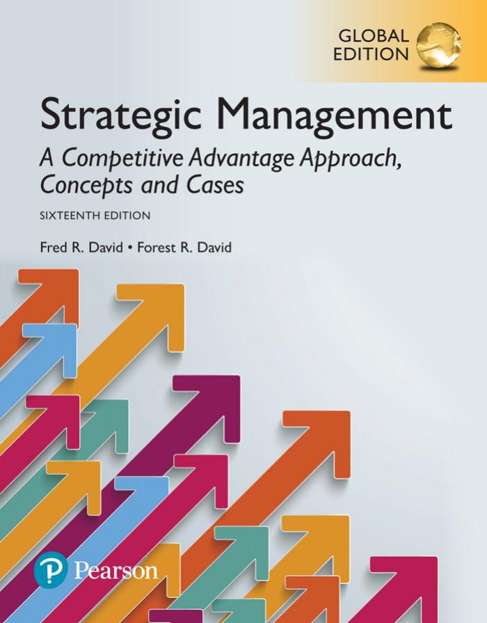 Strategic Management A Competitive Advantage Approach