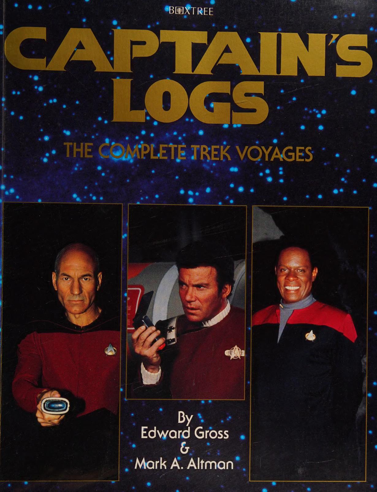 Captain's logs : the complete Star Trek voyages