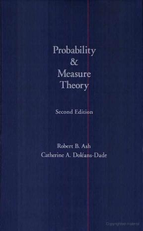 Probability & Measure Theory, Second Edition