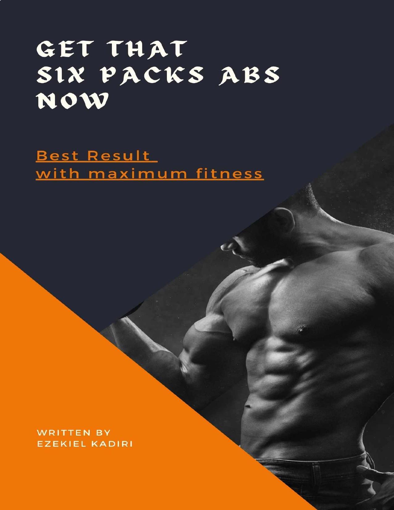 Get That Six Packs Abs Now