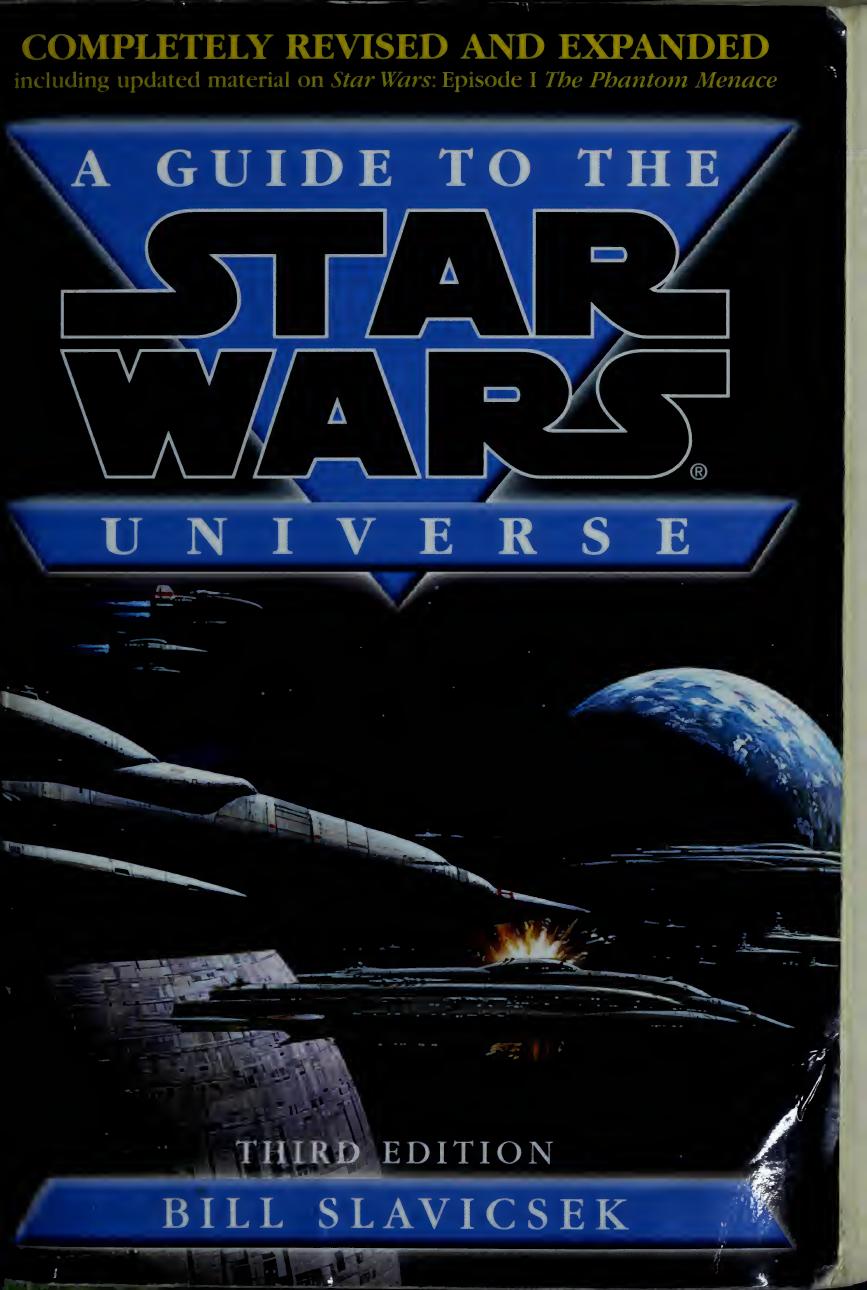 A guide to the star wars universe