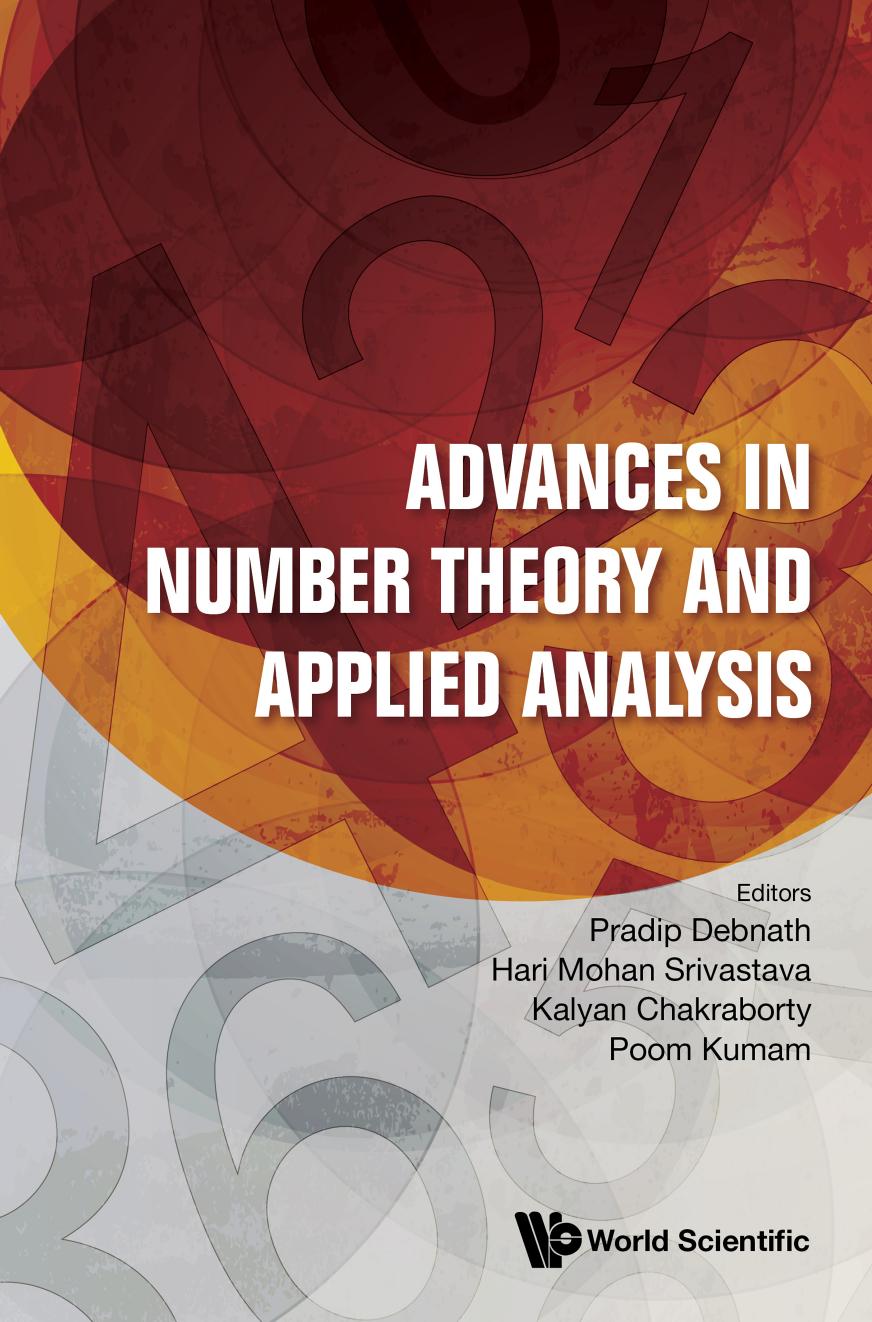 Advances in Number Theory and Applied Analysis (462 Pages)