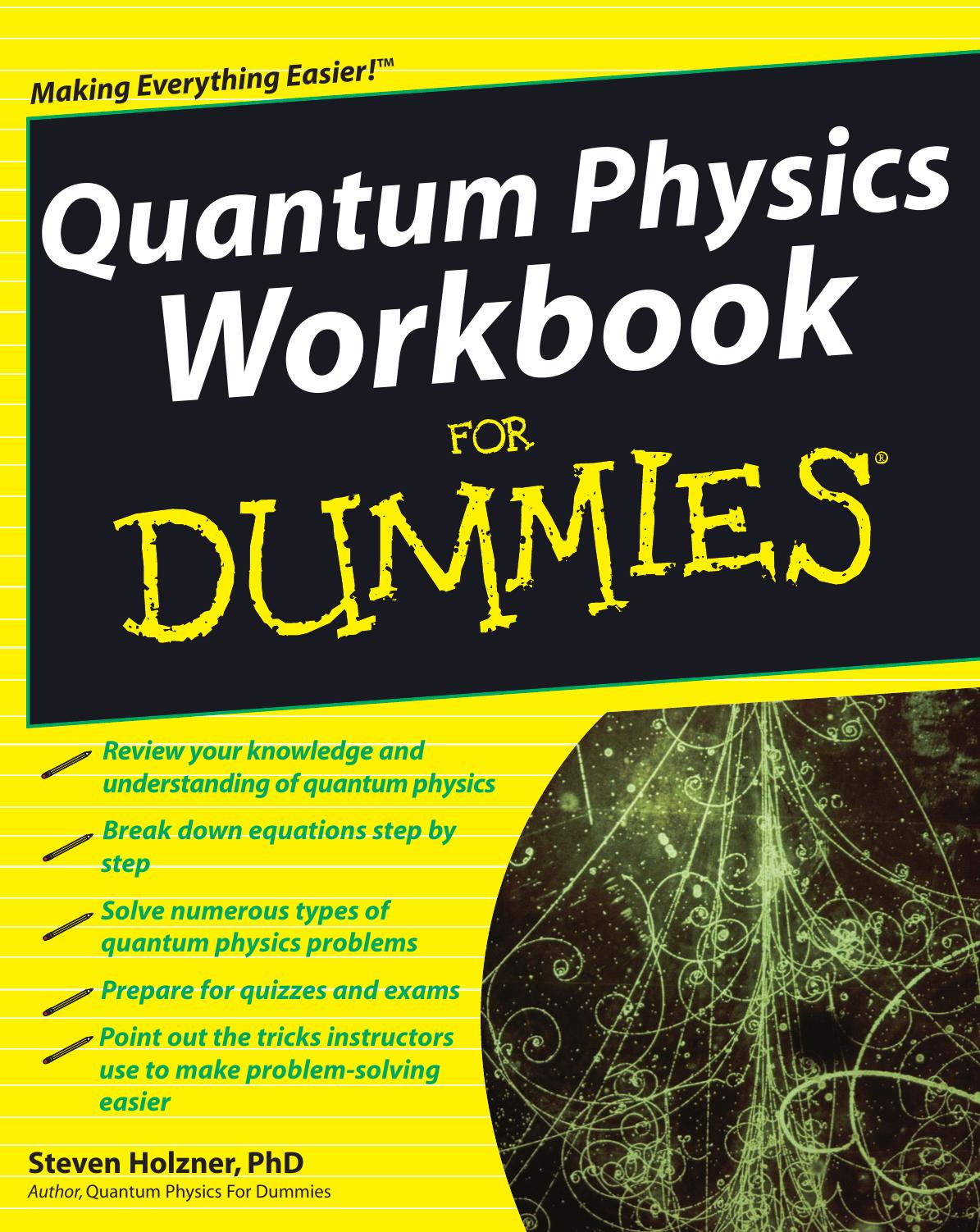 Quantum Physics Workbook For Dummies