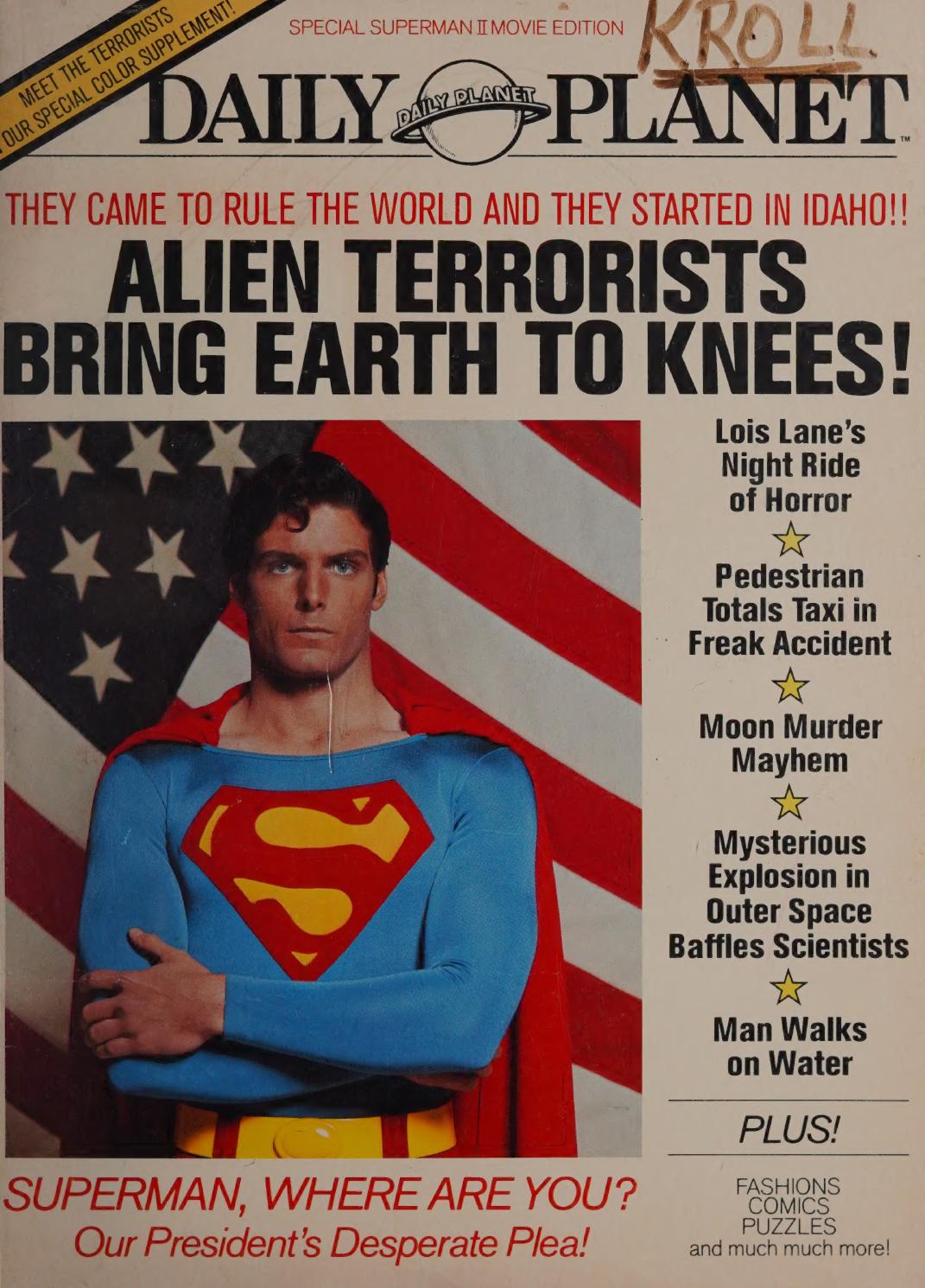 Daily Planet: Special Superman II Edition