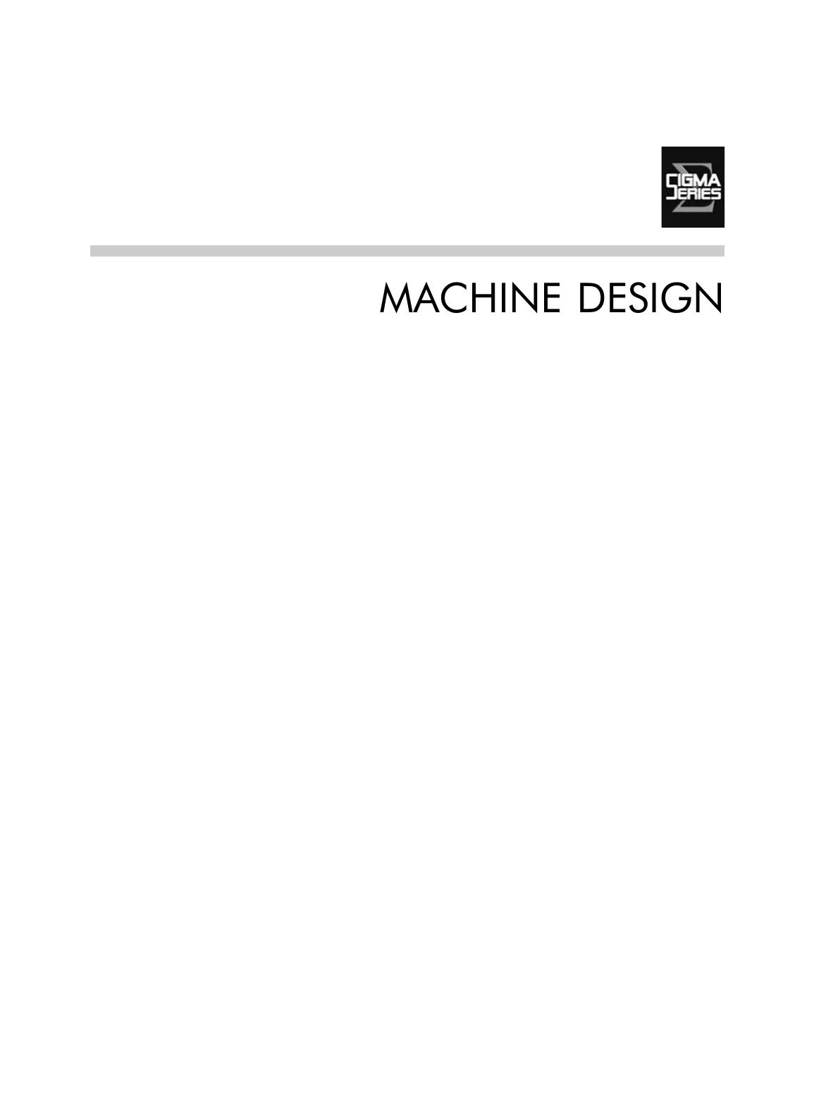 Kulkarni S. Machine Design 2008