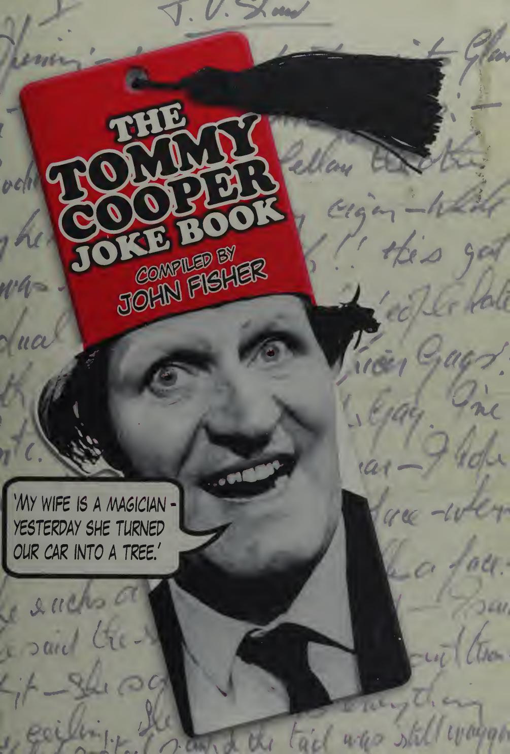 Tommy Cooper's joke book