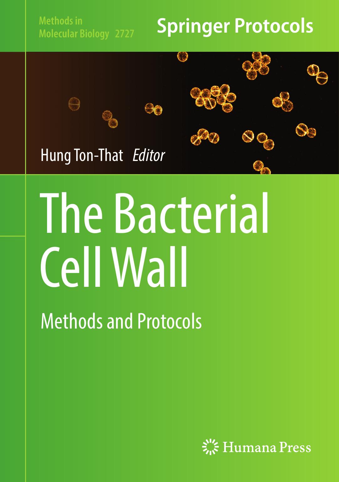 The Bacterial Cell Wall