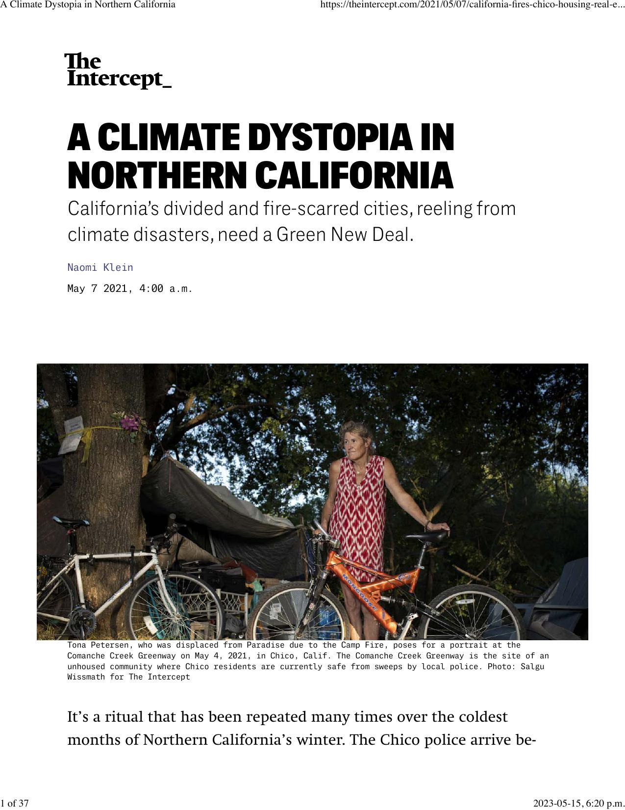 A Climate Dystopia in Northern California