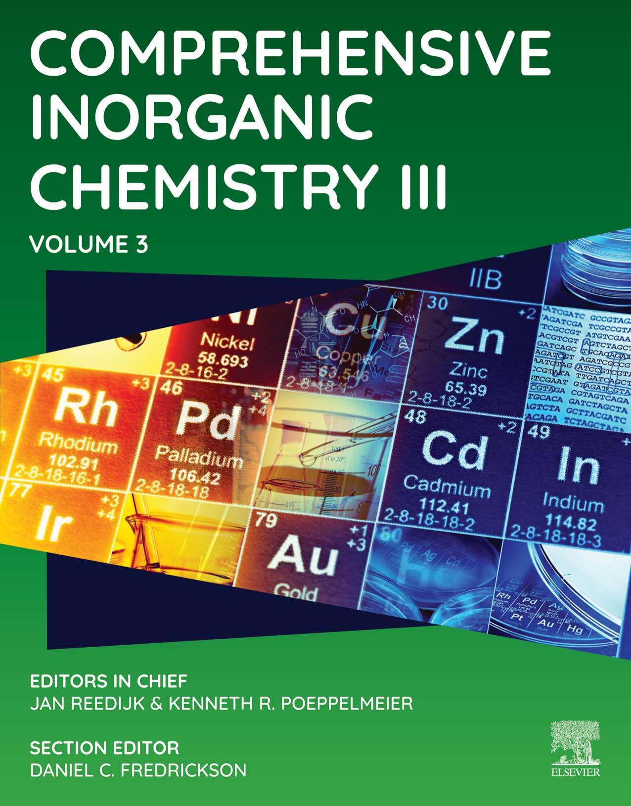 Reedijk J. Comprehensive Inorganic Chemistry III. Vol 3. 3ed 2023