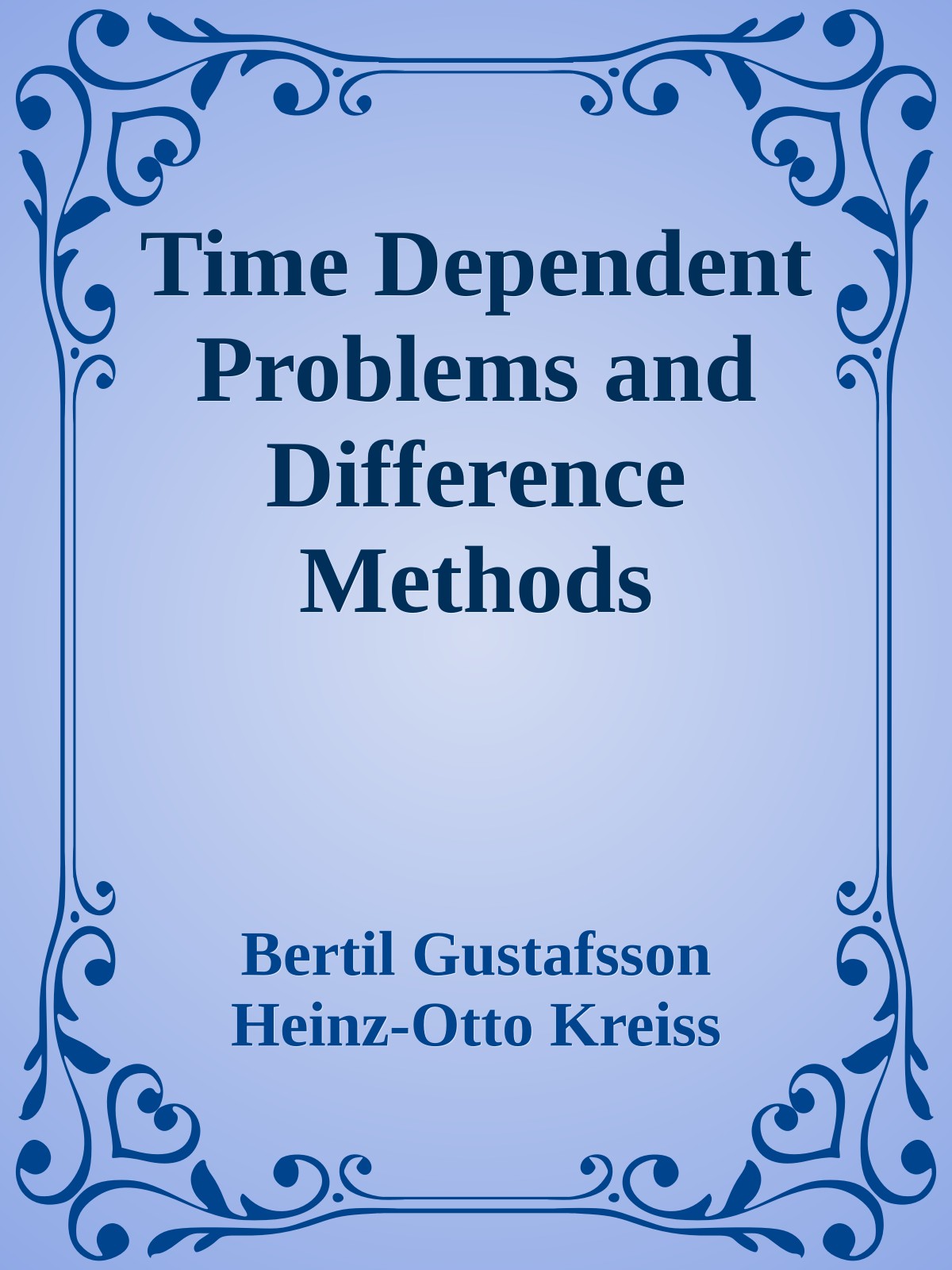 Time Dependent Problems and Difference Methods