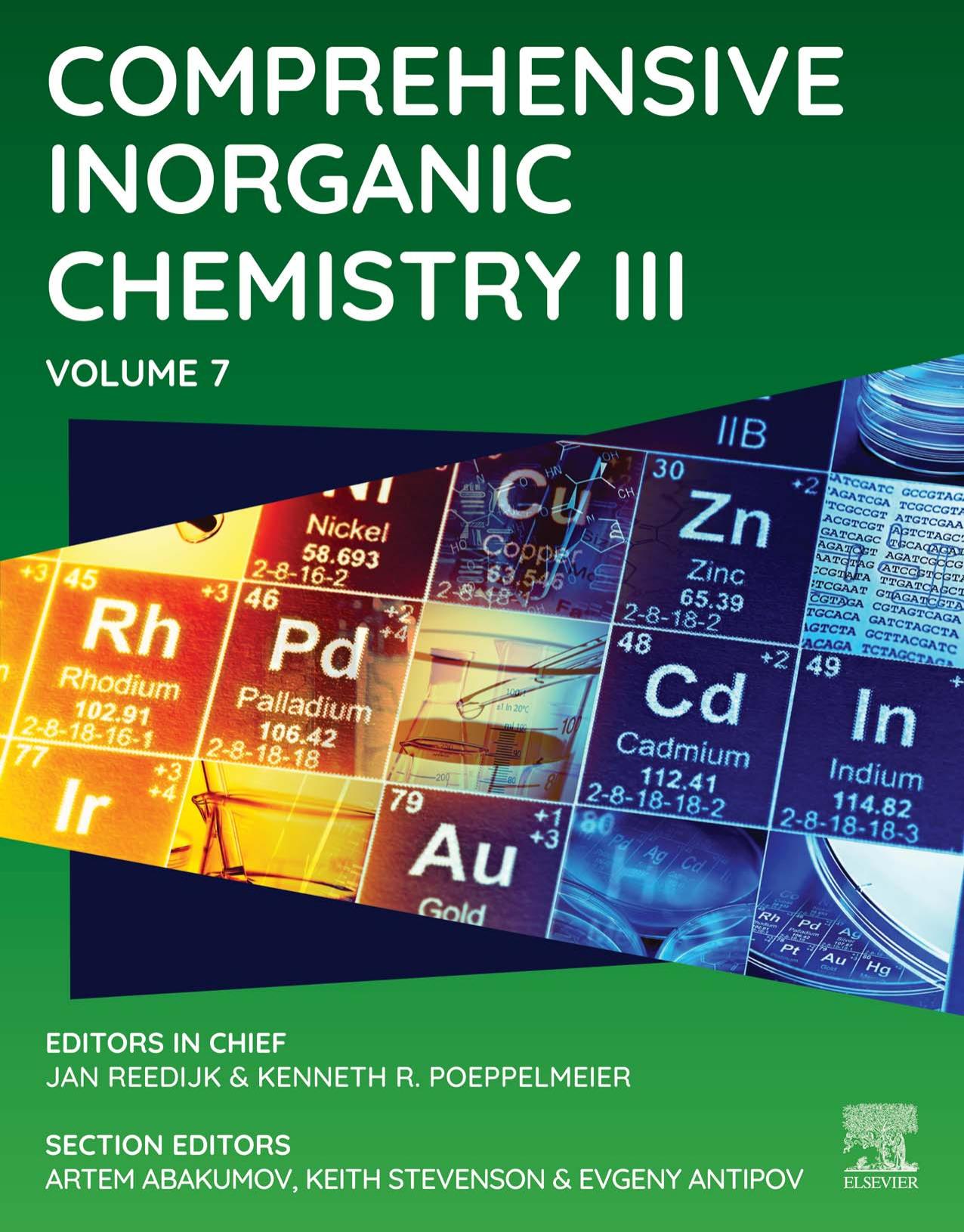 Reedijk J. Comprehensive Inorganic Chemistry III. Vol 7. 3ed 2023