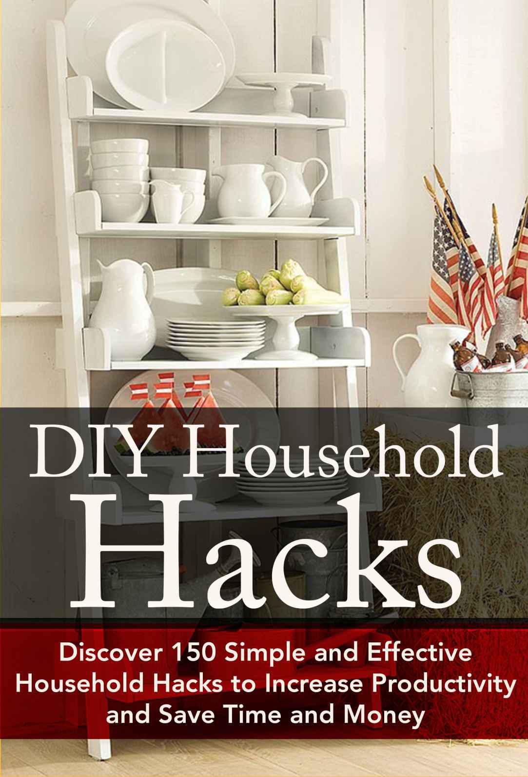 DIY Household Hacks: Discover 150 Simple and Effective Household Hacks to Increase Productivity and Save Time and Money: DIY Household Hacks for Beginners, ... - Self Help - DIY Hacks - DIY Household)