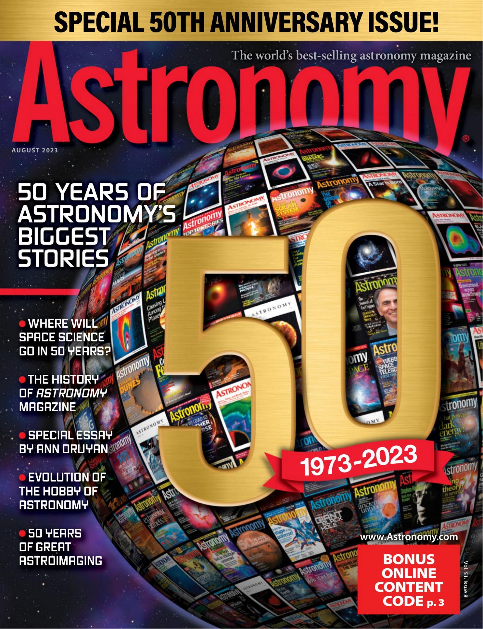 Astronomy, vol. 51.08 (August 2023)