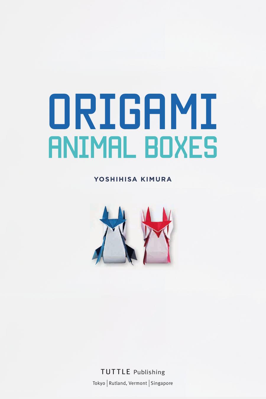 Origami Animal Boxes_INT JS edit > KW.indd