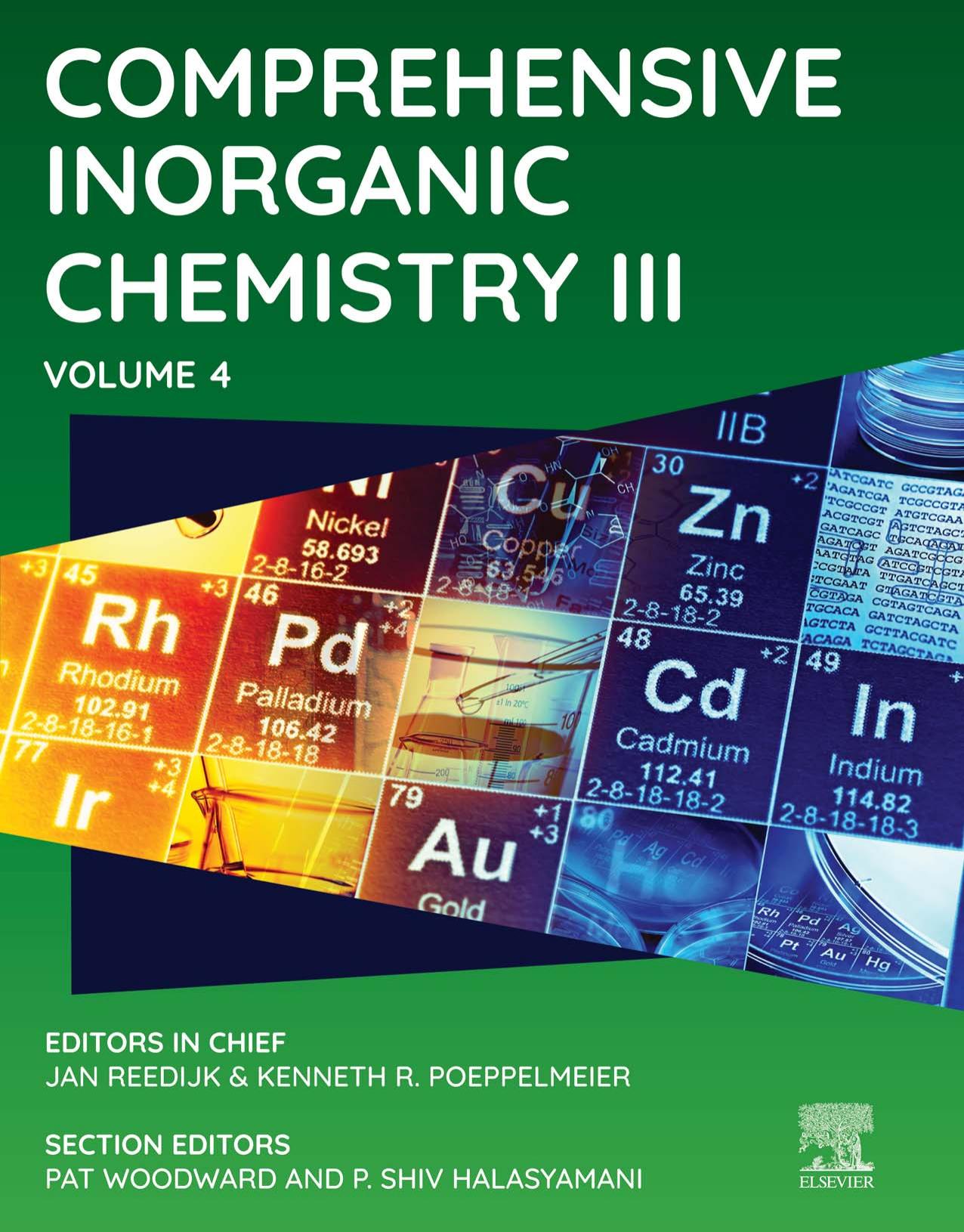 Reedijk J. Comprehensive Inorganic Chemistry III. Vol 4. 3ed 2023